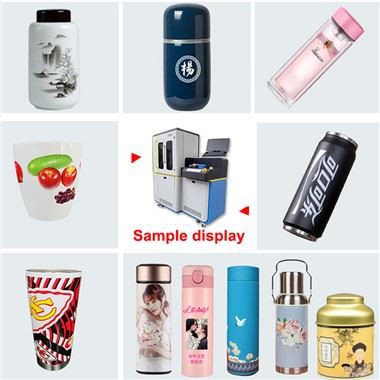 UV принтер с бутилка